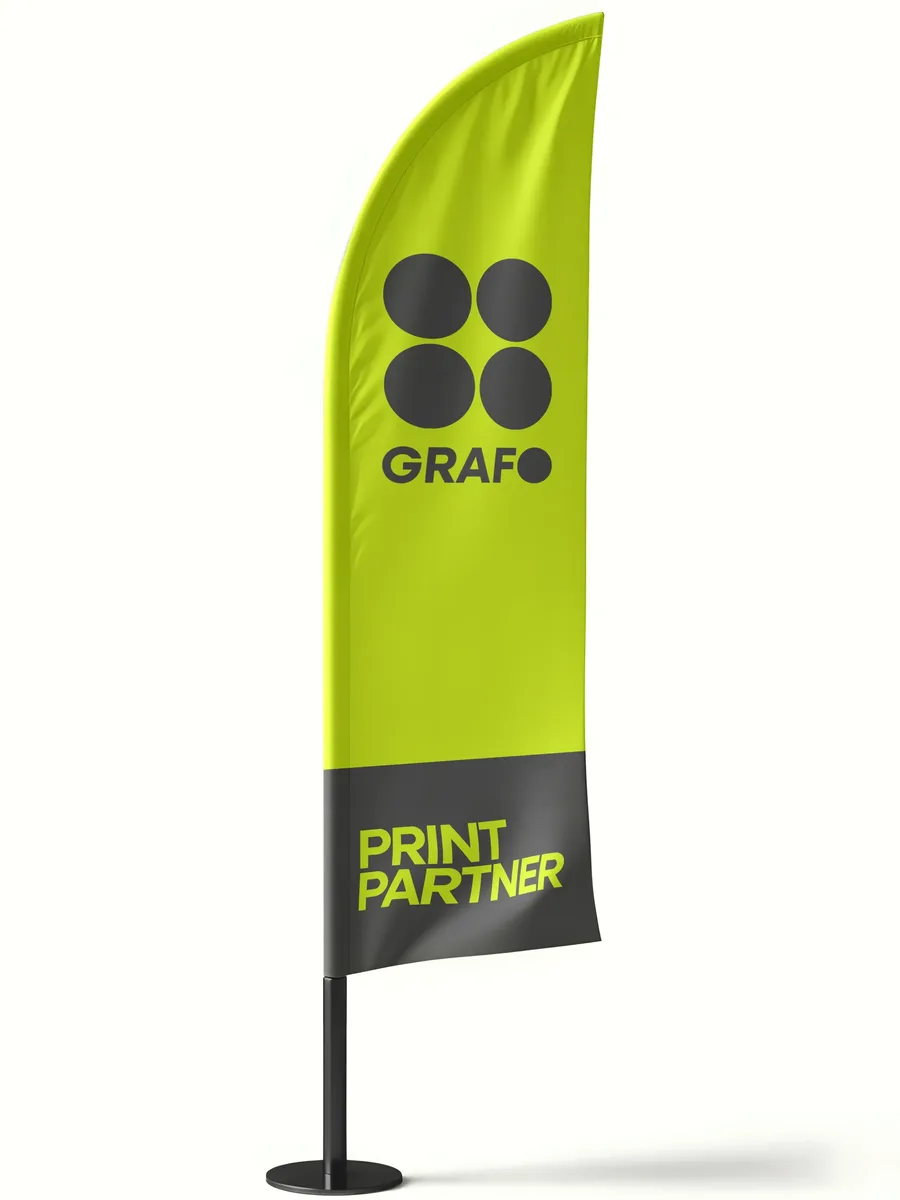 Bandera publicitaria - Grafo