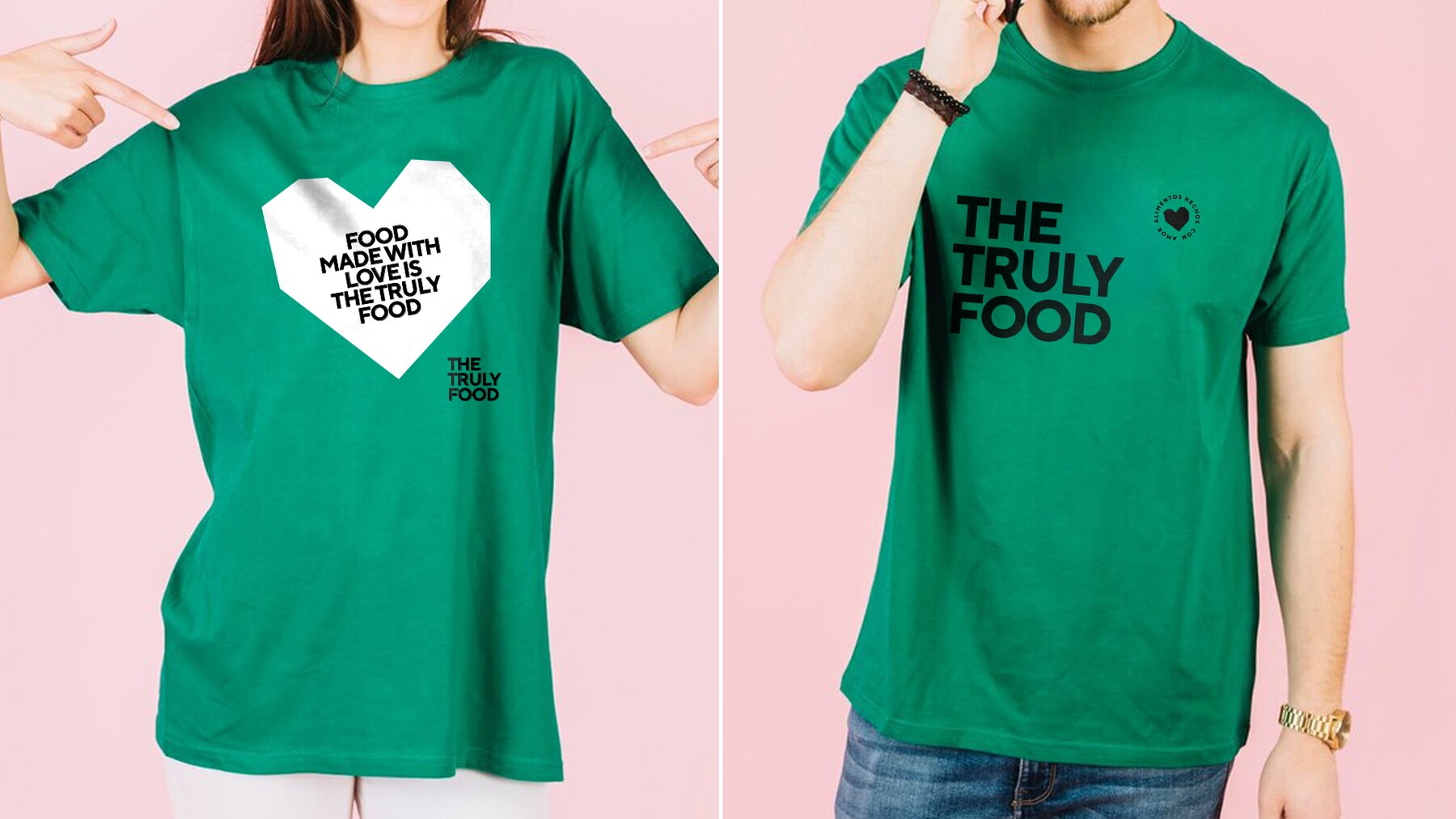 Mockup polera — The Truly Food