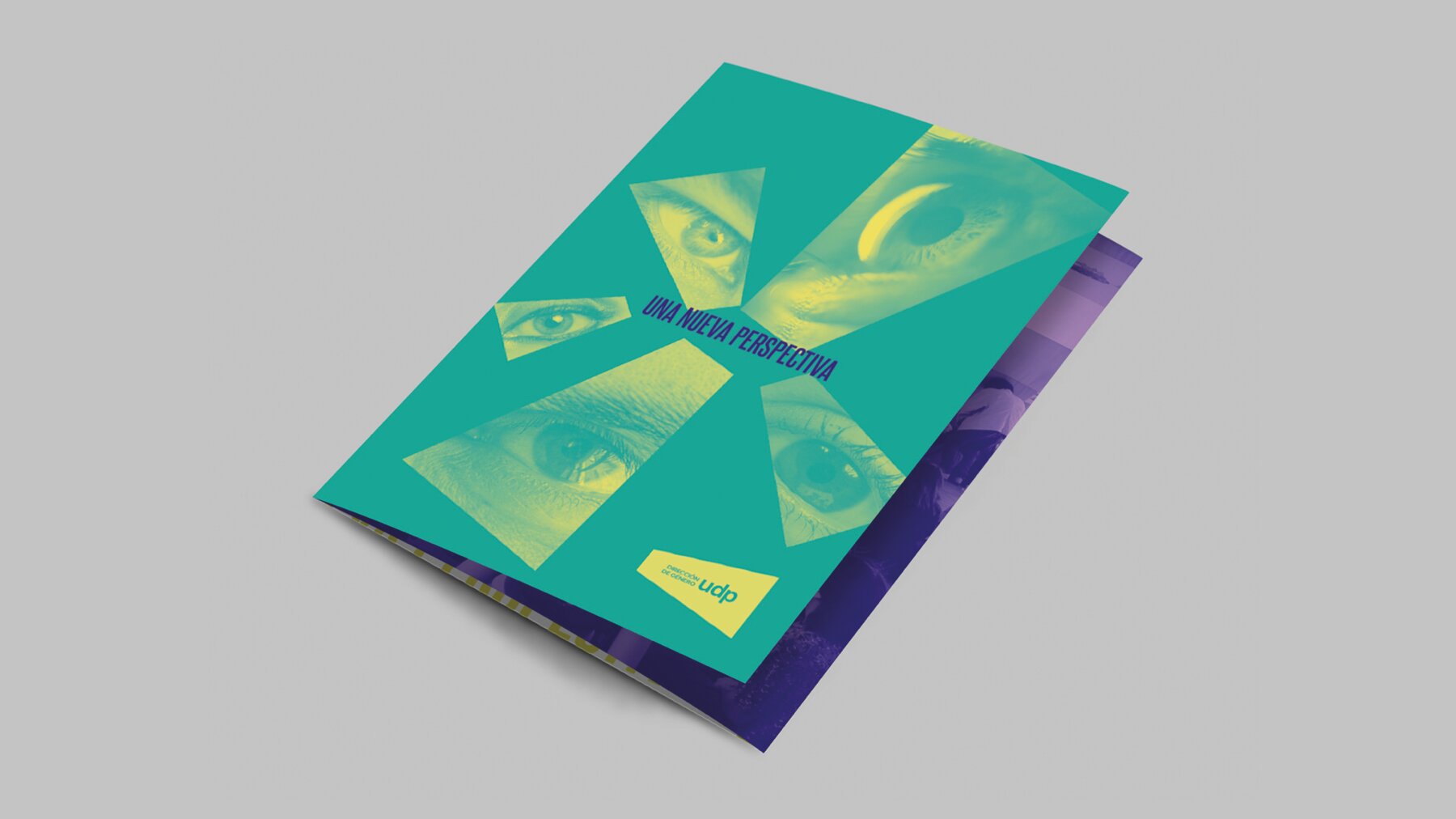 Diseño tríptico — Dirección de Género UDP